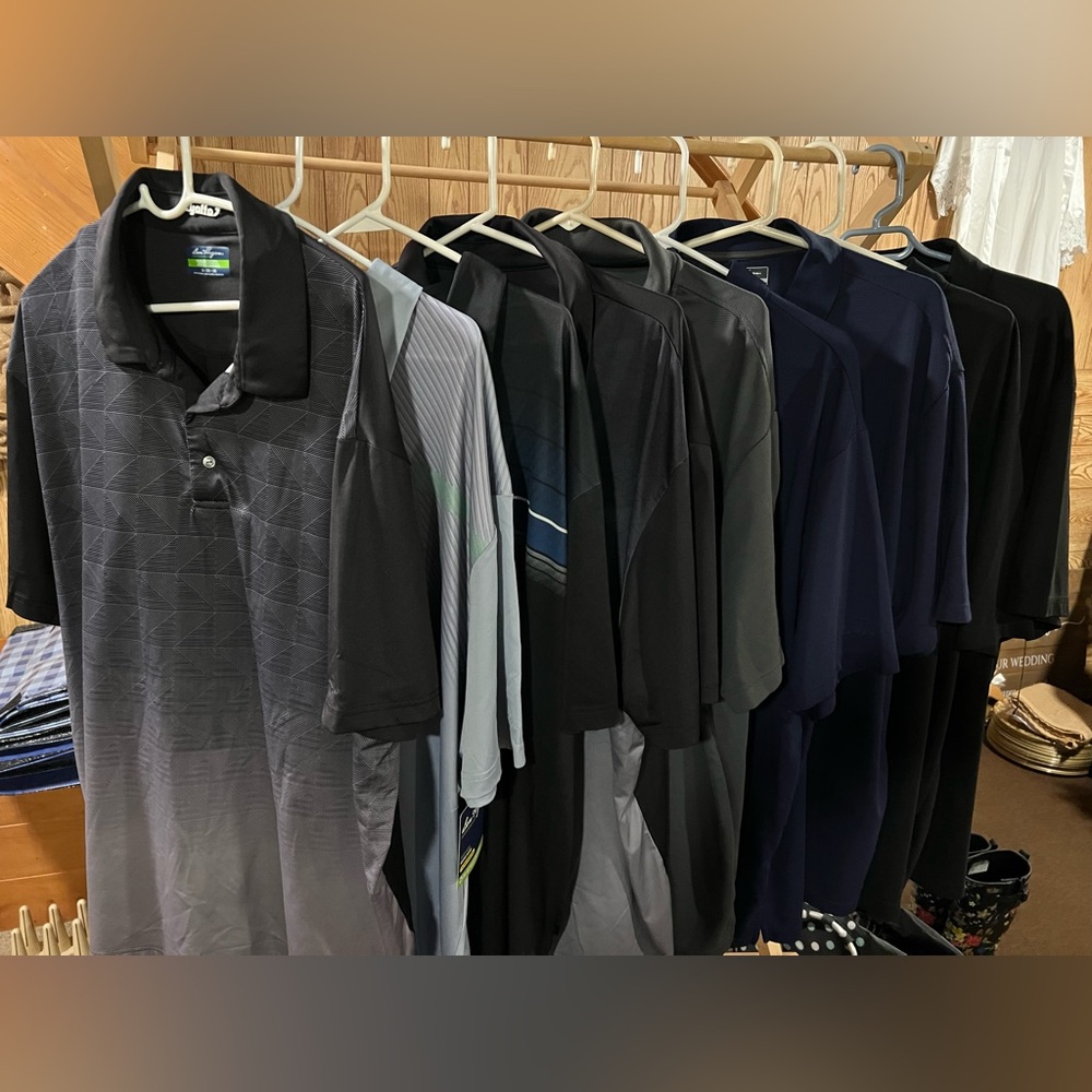 Ben Hogan Men’s Black Polo Shirts